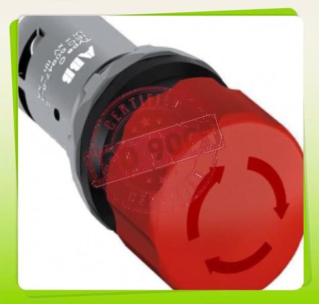 Nút nhấn khẩn cấp không có đèn CE3T-10R