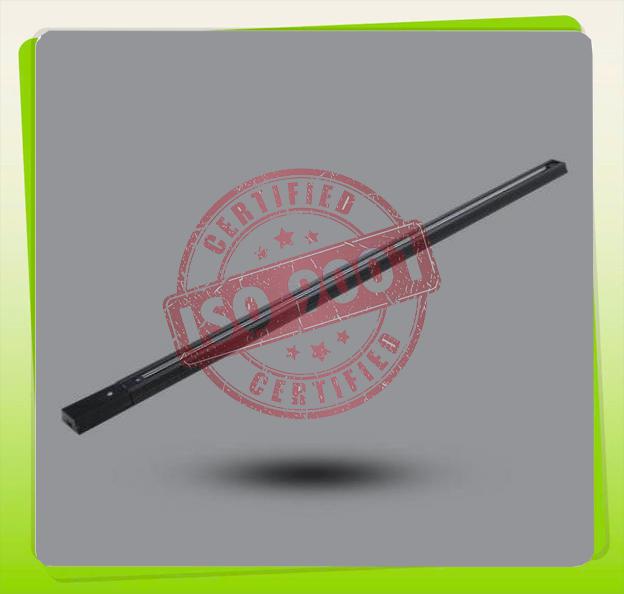 Thanh ray 2 chấu loại 1m – đen PRO01B