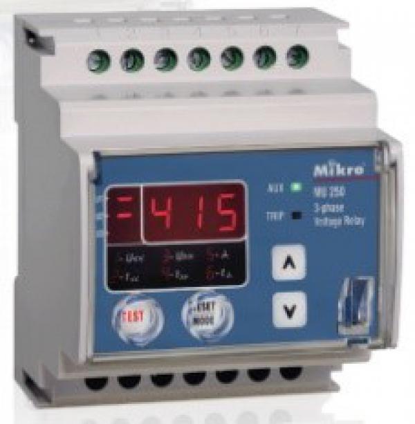 RELAY BẢO VỆ ĐIỆN ÁP – VOLTAGE RELAY MU 250-415V (27, 47, 59)